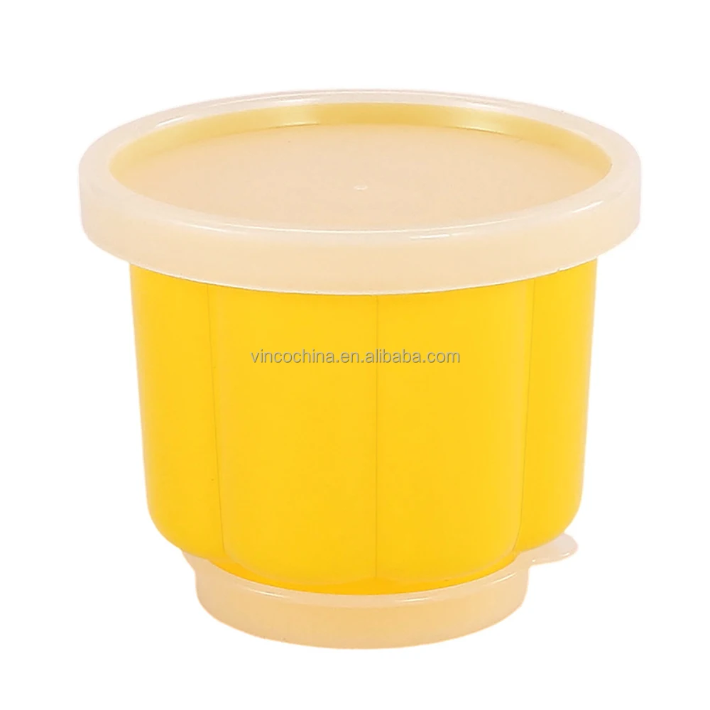 Reusable Plastic Dessert Molds for Jello Gelatin Ice Cream Freezer Containers Small Plastic Cups with Lids Coloured Jelly Moulds