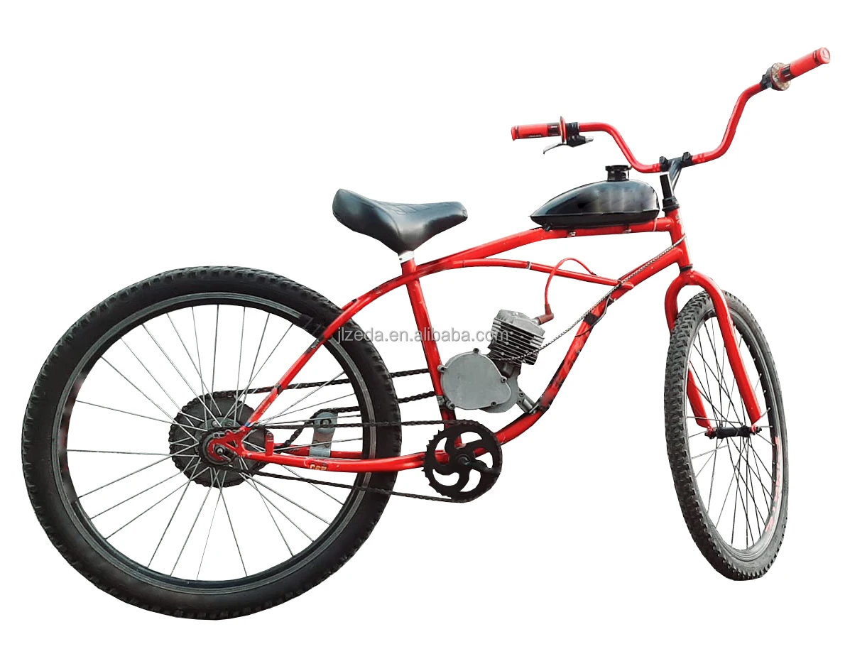ZEDA 2 tiempos 50cc 80cc 100cc комплект для велосипедного двигателя из нержавеющей стали тихий выхлопной