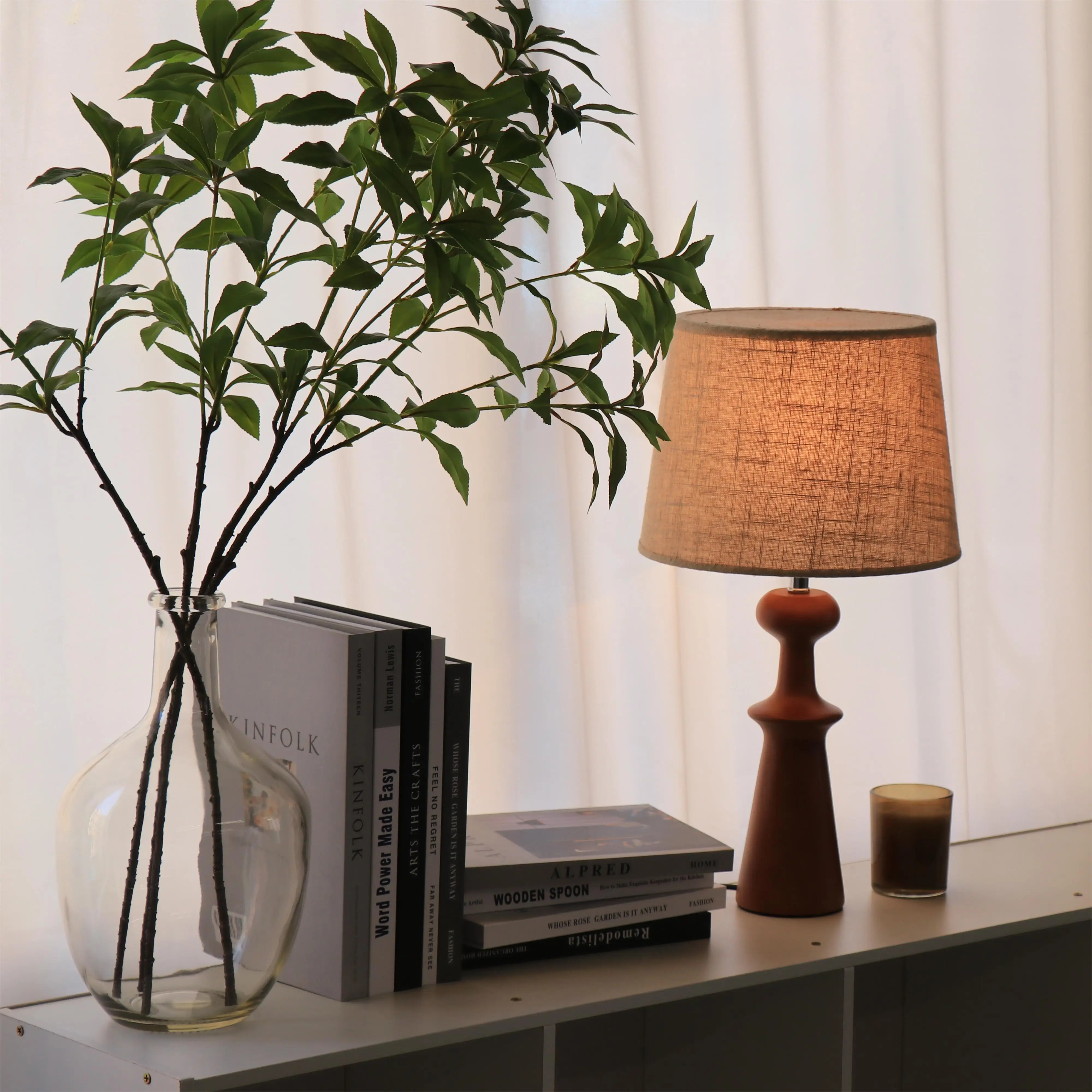 BCSI factory wholesale new room design luxury wooden base bedroom bedside hotel luxury decorative table lamp