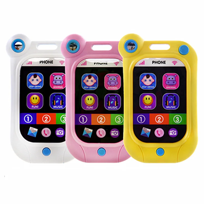 Hot sale high quality new product electric game light music mobile baby phone toy