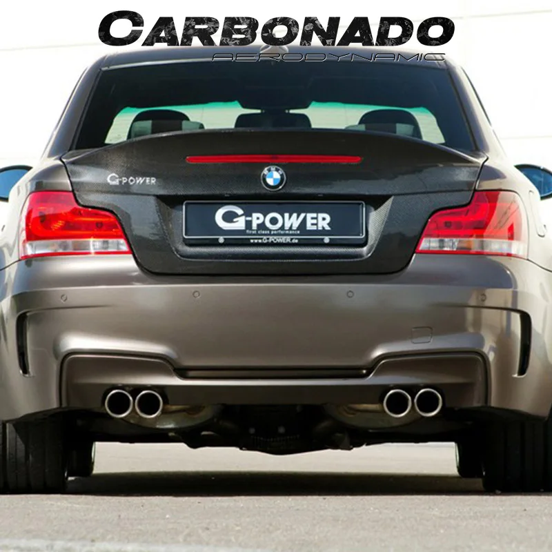 Углеродное волокно Carbonado cls стиль багажник для 1 м купе E82 E88