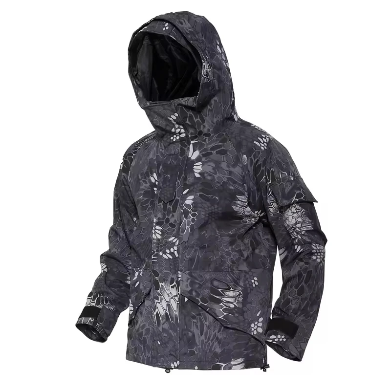 Yakeda Warm Camouflage Tactical Combat Uniform Ropa Tactical Coat Winter Waterproof Windproof G8 Soft Shell Tactical Jacket
