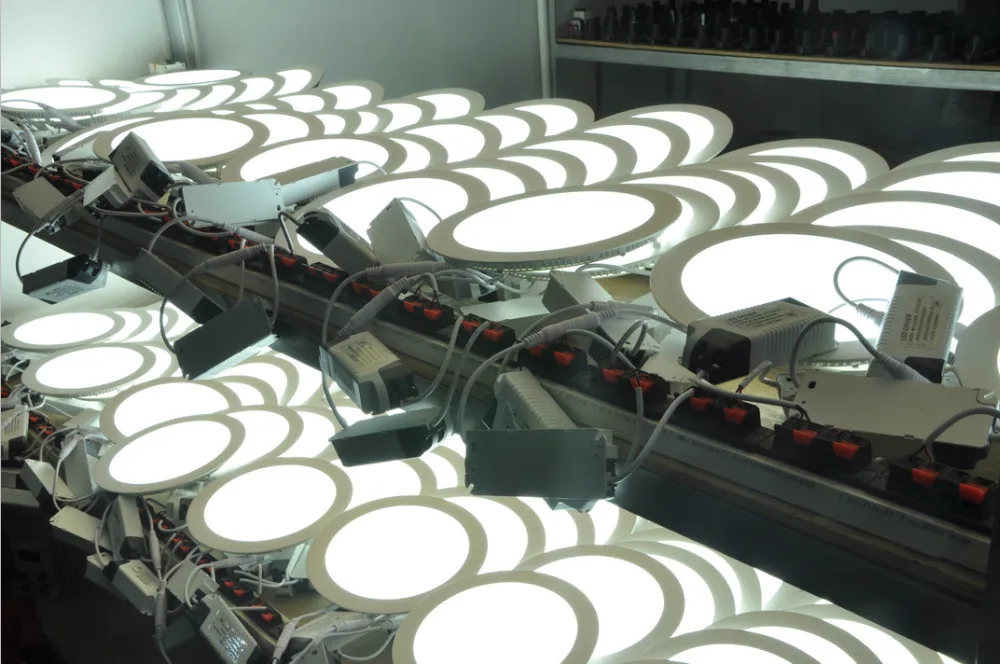 Ultra Slim Recessed Round Led Panel Light