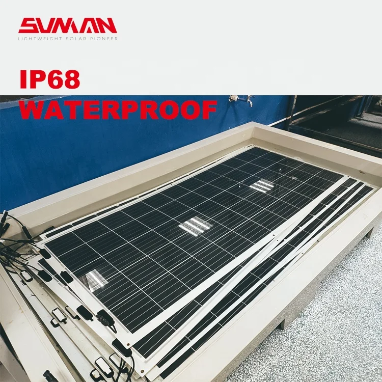 SUNMAN Thin Film Flexible Rollable 100W 200W 430W 520W Amorphous Silicon Thin Film 430w Solar Panel