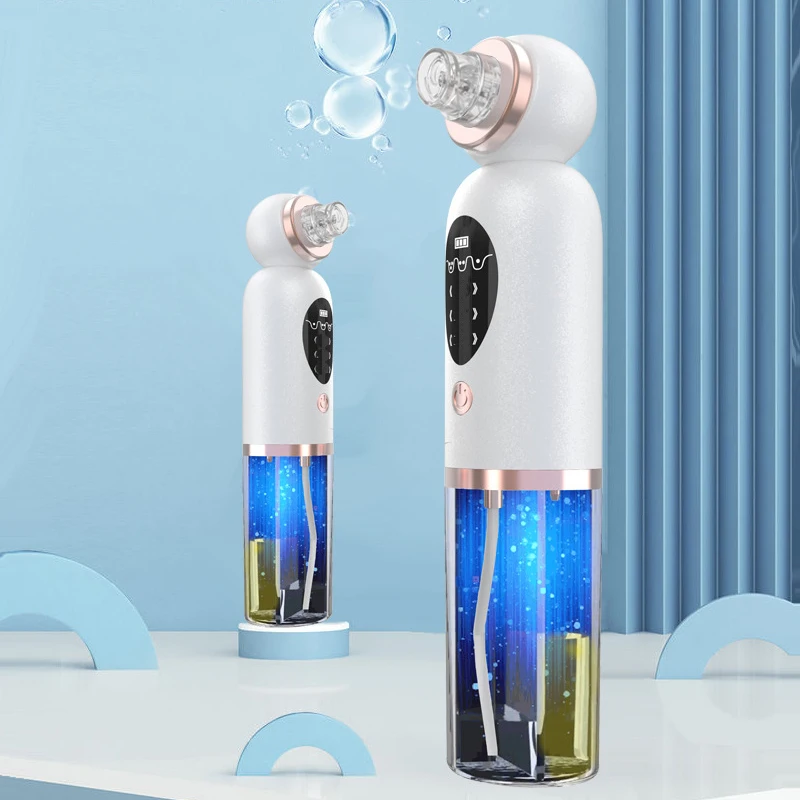 New arrival 2021 Hot Sell Electric Small Bubble Beauty Skin Cleaner Water Cycle Blackhead