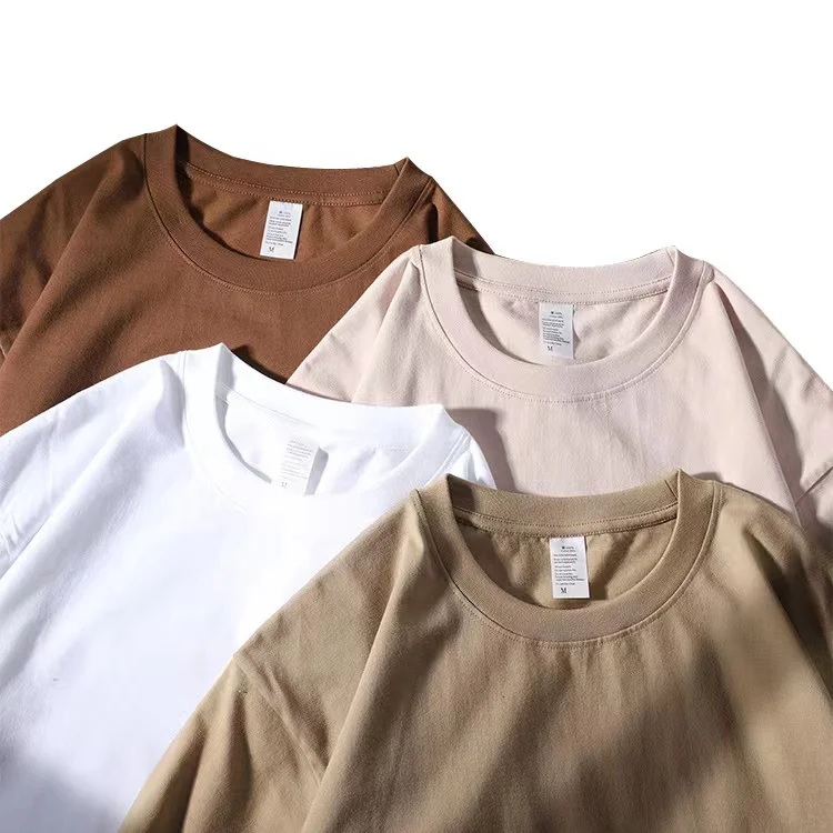 2023 New Design custom Logo Over sized T shirts Suit Unisex for Men  And Short Set Heavy 100% Cotton T shirts Shorts