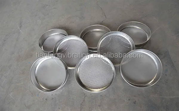 Laboratory Equipment Testing Sieve Sand Sifter Analysis Shaker Test Set of Sieves