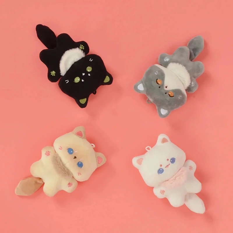Custom plush toy stuffed animal custom mini10cm animal body anime character plush kpop doll keychain decoration pendant