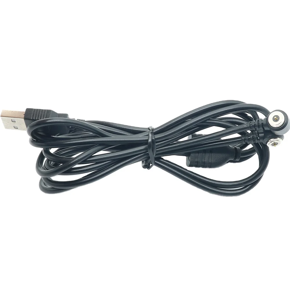 2 In 1 Magnetic Cable Male 8mm Magnetic USB Cable 1.4m Connector