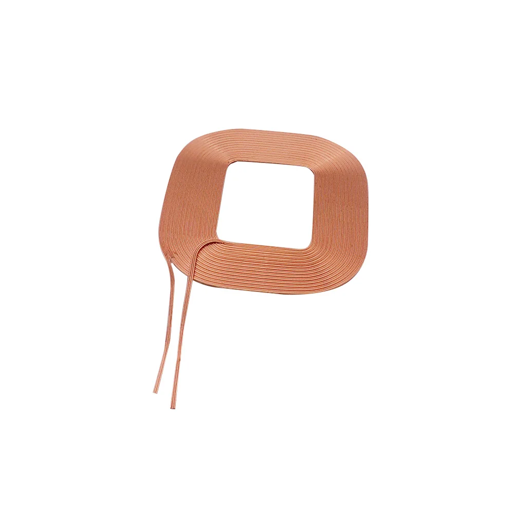 
High Current Soft Magentic Iron Air Cores Coil Inductor Wireless Charging Coil 