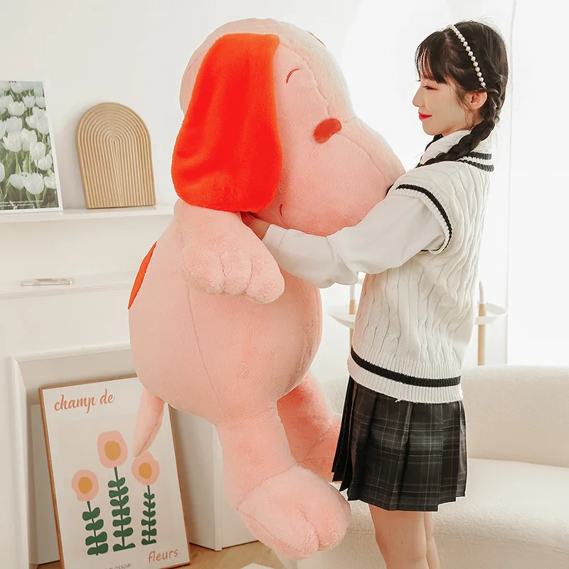 Wholesale Plush Toy Hug Sleeping Bunny Doll Hot Sale Japan Custom Inflatable Pink Snoopys Lovely Christmas Stuffed Peluches Toys