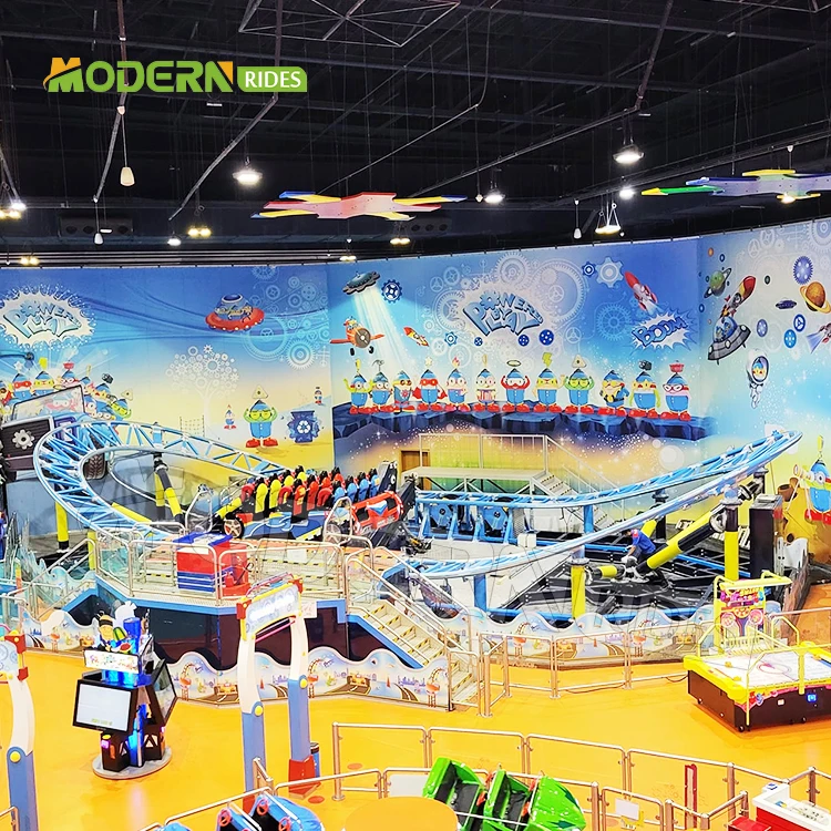 Крытая игровая площадка открытый парк аттракцион funfair аттракционы американские горки для детей