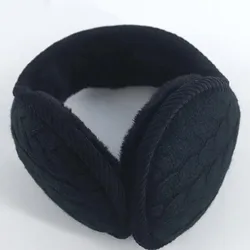 Unisex foldable ear muffs  fleece ear warmers winter warm ear protection earmuffs cover