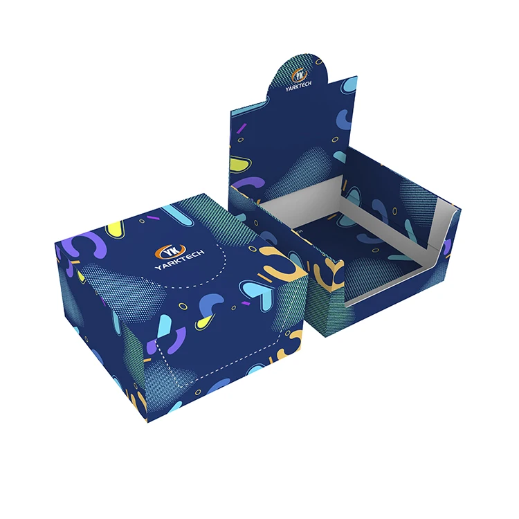 Retail Shop Shelf Ready Tray Packaging Paper Display Box Folding Corrugated Cardboard Carton Pop Up Display Box