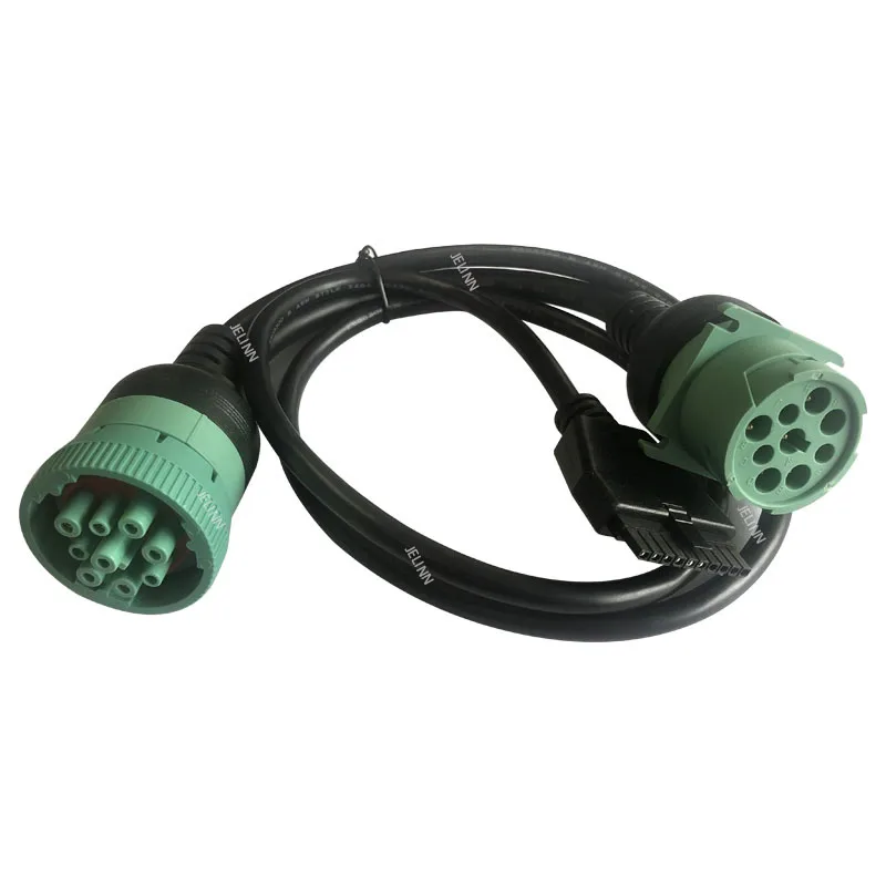 PT30 ELD 9 Pin J1939 Splitter Y Cable for PT 30 Electronic Logging Device Heavy Duty Trucks in North America
