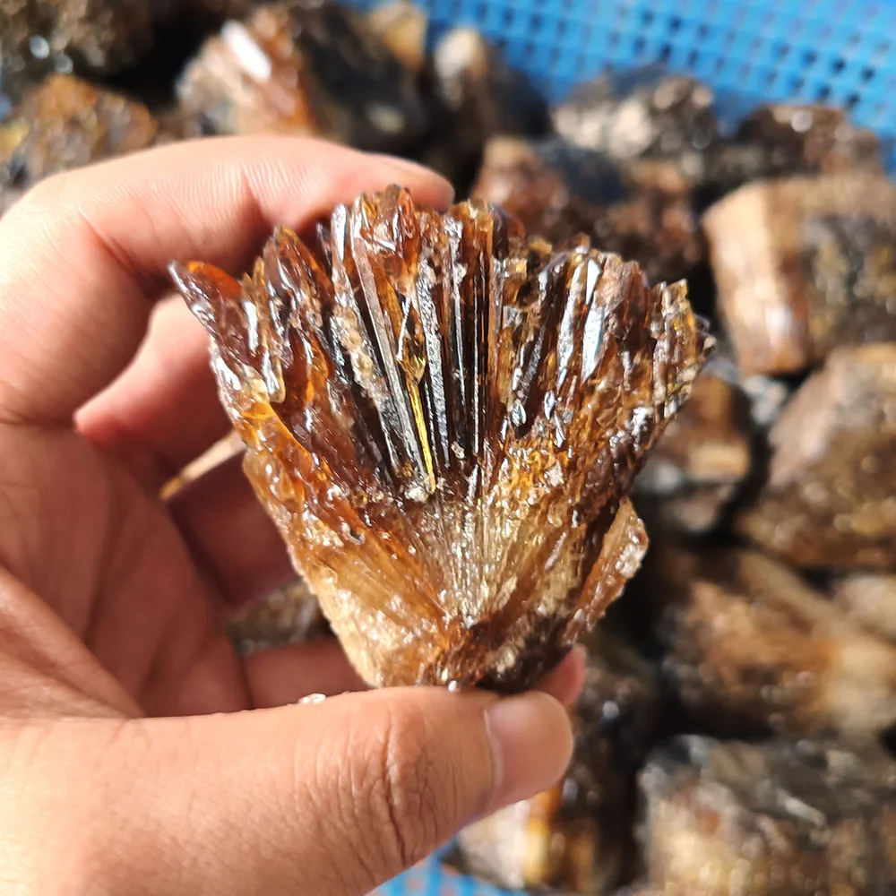 Wholesale High Quality Rough Natural Amber Cluster Crystal Stone For Decoration