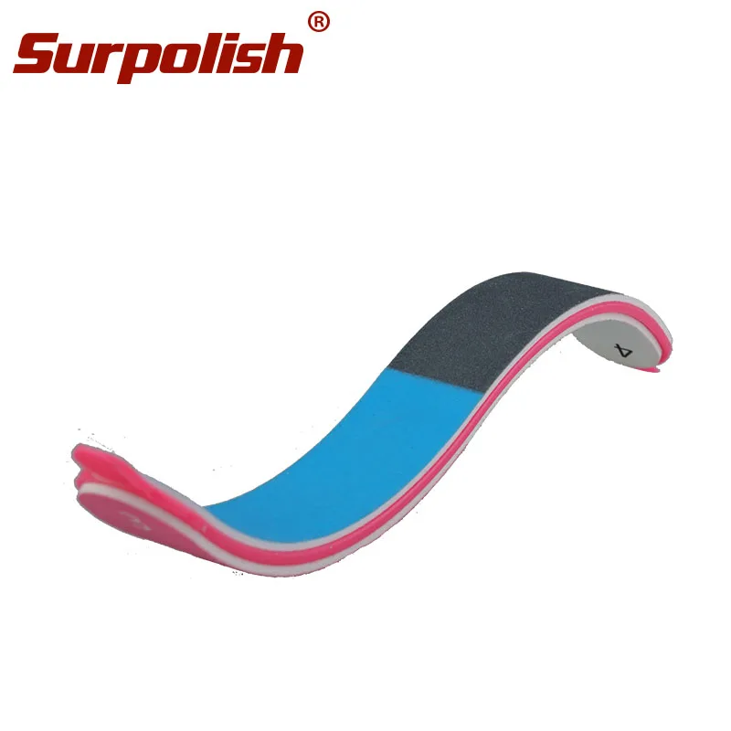 Professional Hot Sale Multi-function 4 Ways S-shape Nail File Nail Care Tool