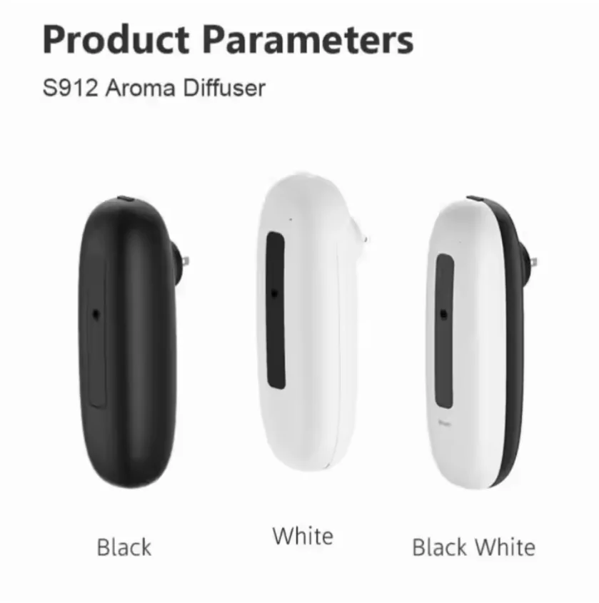 Slightly Aromatic Deluxe 100ml USB-powered waterless Perfume Dispenser Mini Oil Fragrance diffuser Home Car Home 1 year