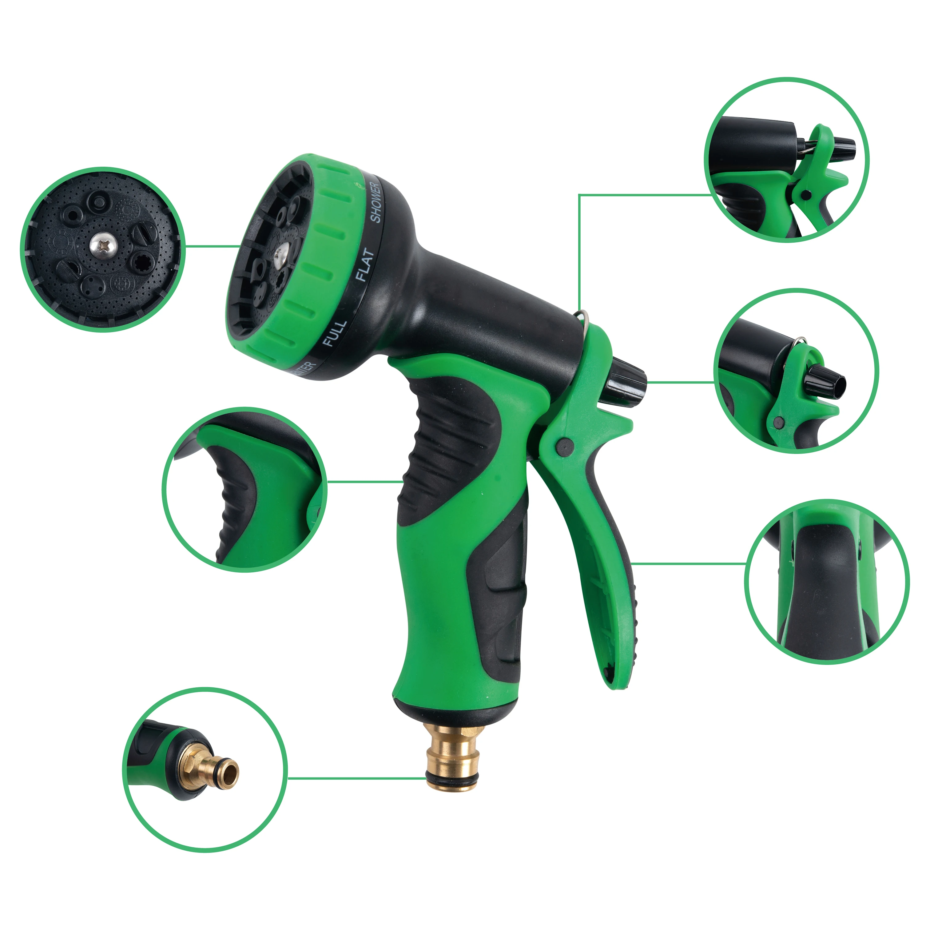 Leak-Proof Anti-Rusting 25Ft 50Ft 75Ft 100Ft Expandable Water Garden Hose Magic