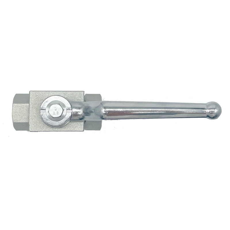 VH2V-G3/8 two way threaded 6000psi safety stainless steel hydraulic block high pressure ball valve 3/8inch