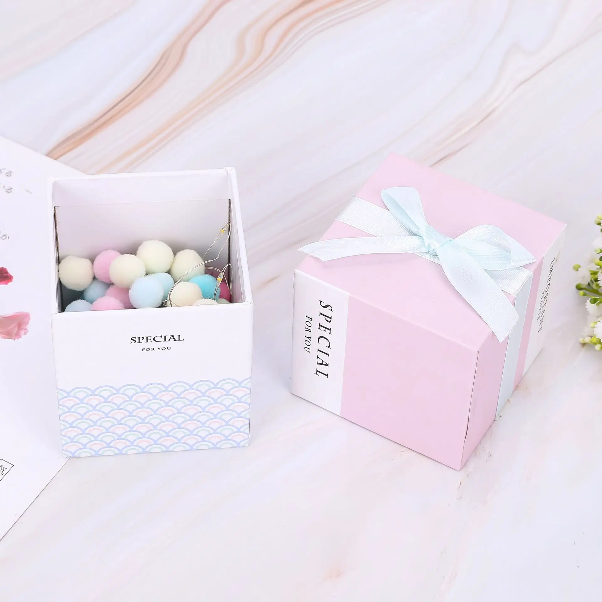 Customized Perfume Gift Box candle carton  heaven and earth cover incense candle packaging box