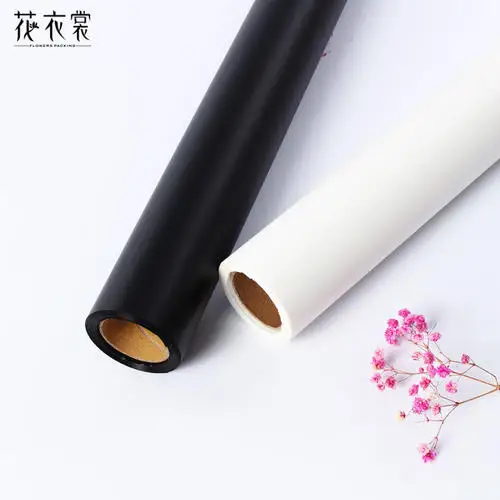 
60CM*20M Decoration Fresh Cut Flowers Packing solid-colored Wrapping Paper Roll 