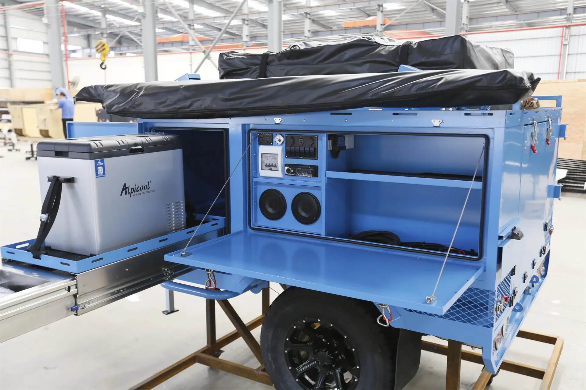 Трейлер для внедорожника Utv трейлер палатки винтажный внедорожник Австралия 4x4 Overland маленький кемпера