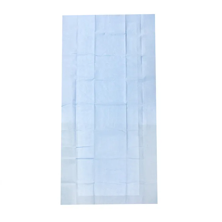 80*180cm Chinese Manufacturer Disposable Medical underpad Hospital Incontinence Winged Underpad