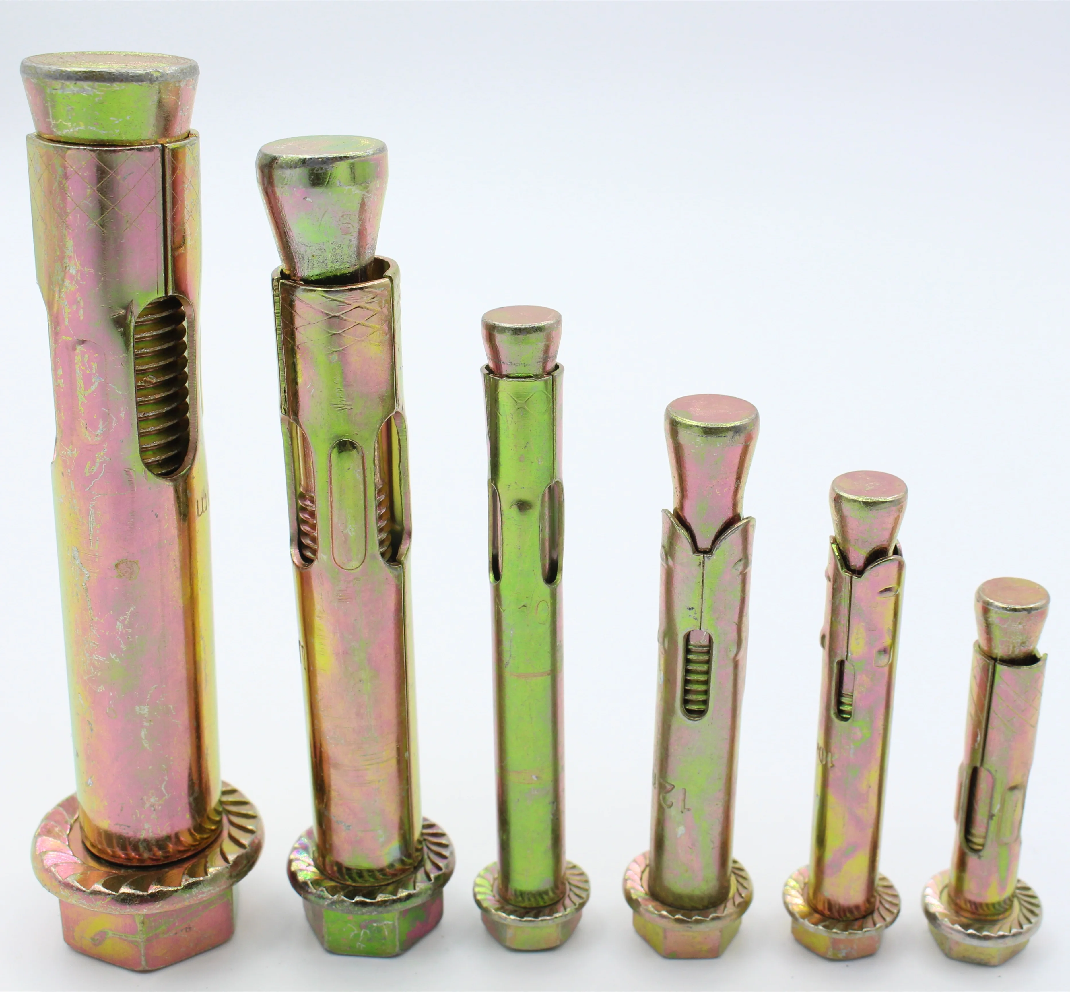 
zinc plated hex flange nut typ sleeve anchor bolt head sleeve anchors stainless steel 