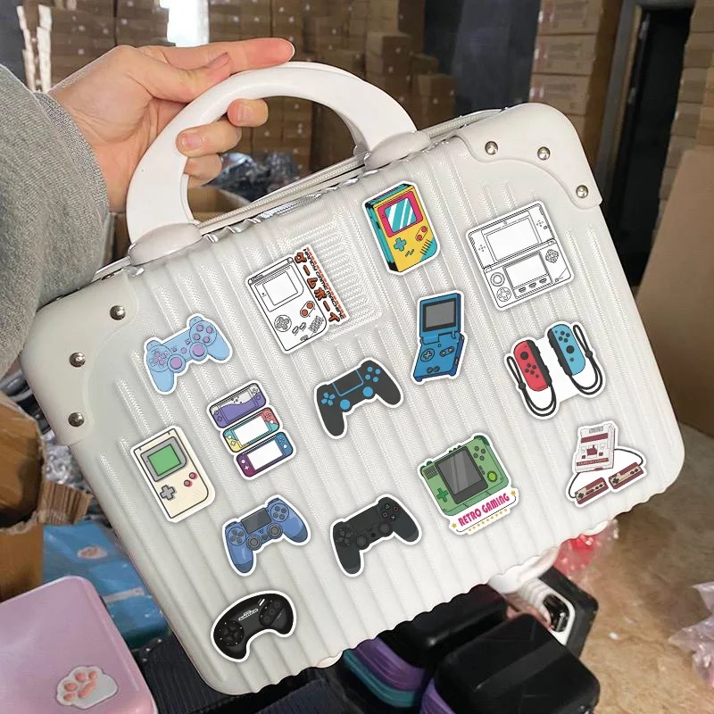 50pcs Cartoon Game Controller Stickers Custom Waterproof Vinyl Mobile Water Bottle boy Sticker Luggage Laptop Fashion Sticker