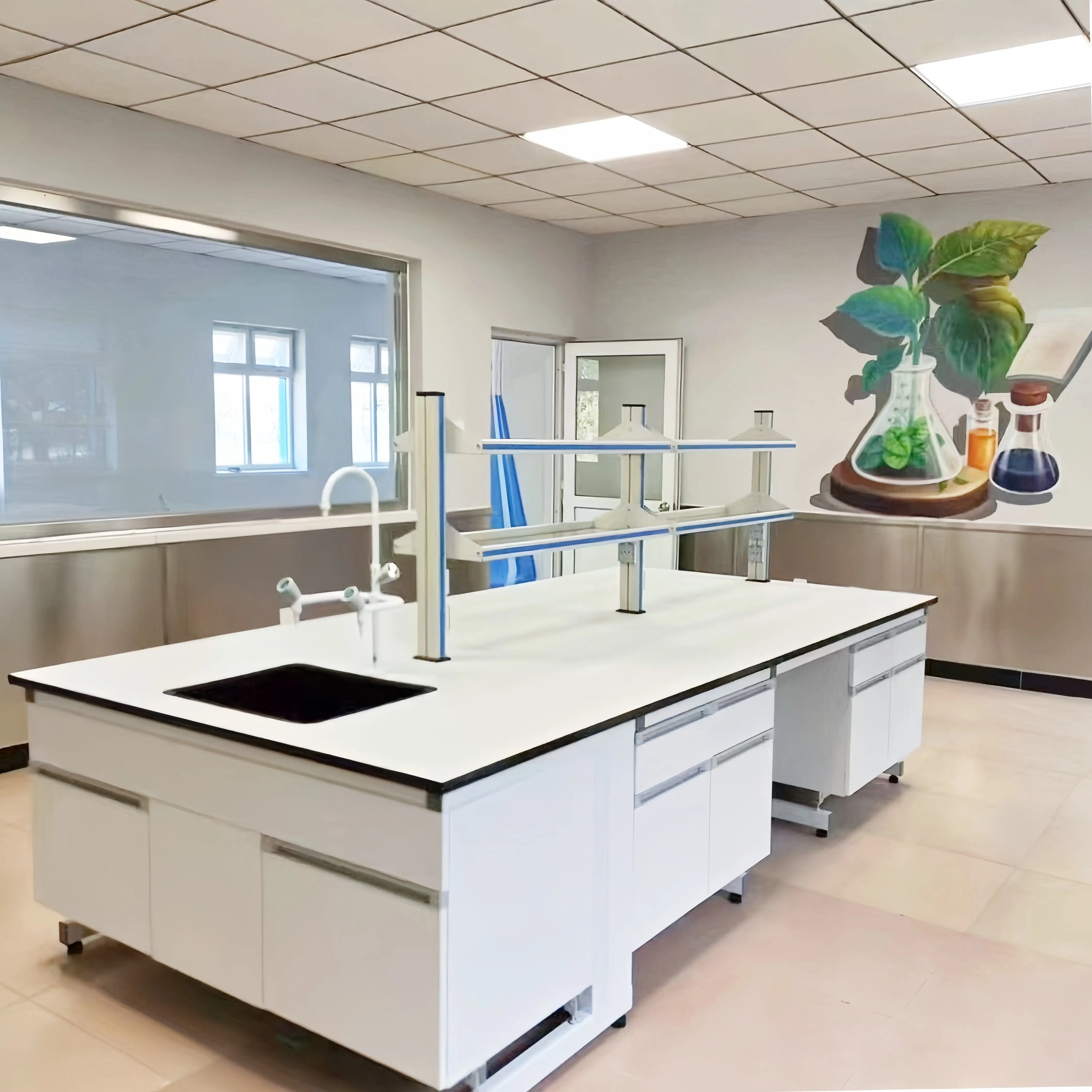 Mobiliario De Laboratorio Arredamento Da Laboratorio Laboratorio Di Chimica Scheikundig Laboratorium