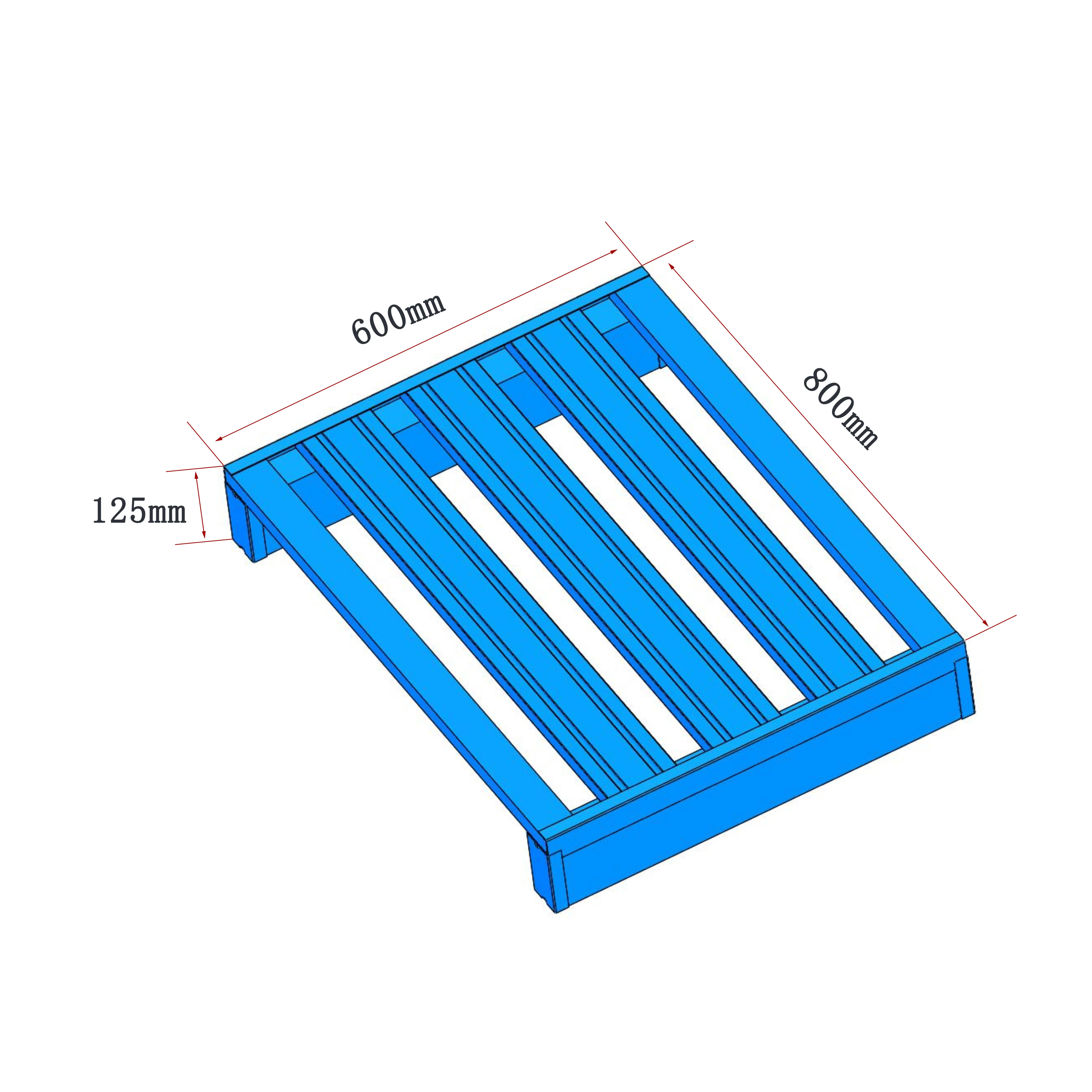 Новый стальной поддон SATONG Factory CE ISO TUV OEM, металлический поддон для промышленного хранения по индивидуальному размеру