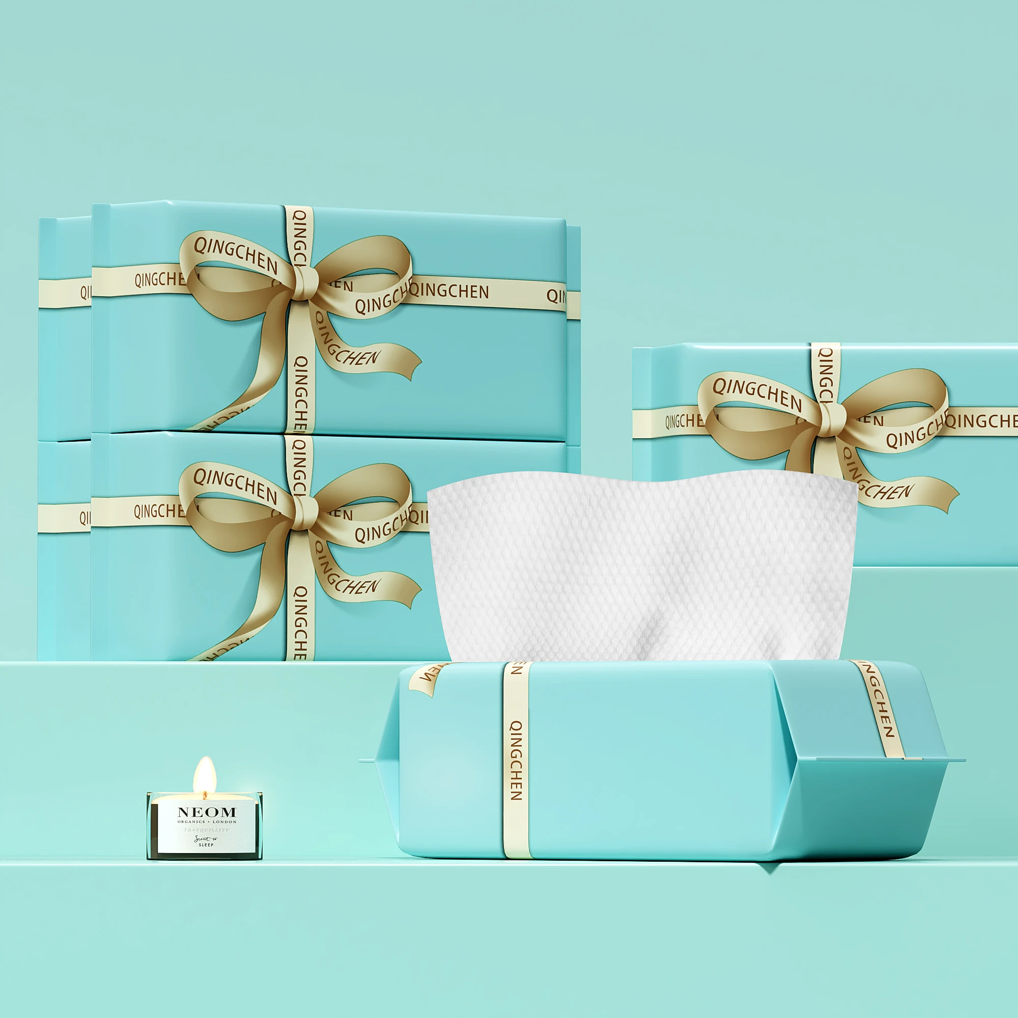 High-quality Toilet Paper Tissue and Customized Face Towel Rectangle Nonwoven Fabric Square Hotel Table Cloth for Sale 75gsm