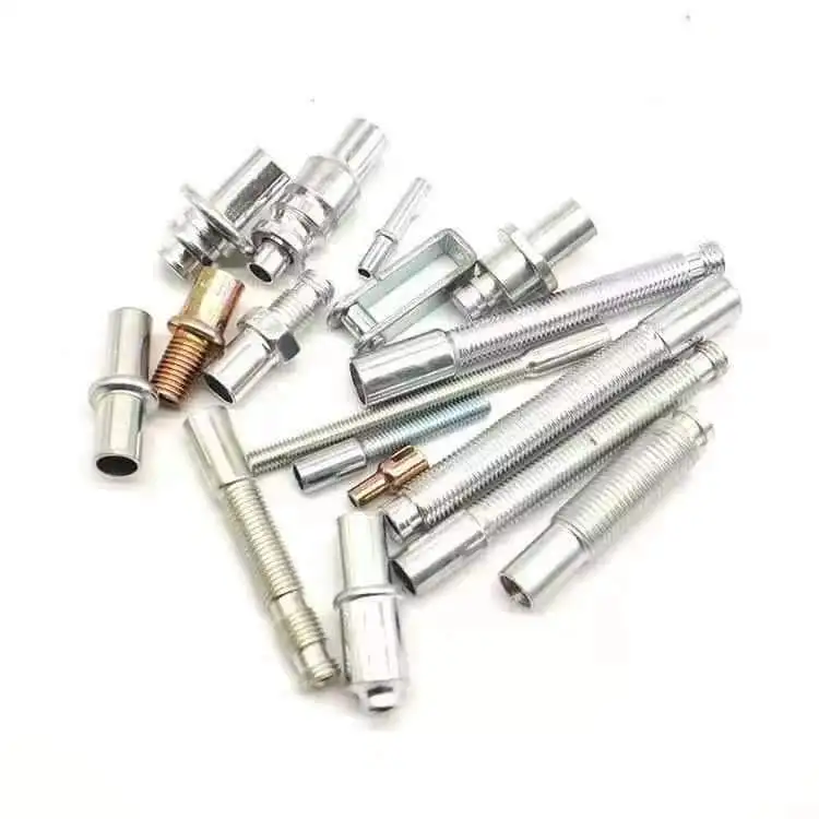 Metal end fittings for steel wire rope and auto control cable components