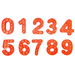 New Arrival Hot Sale Fidget Popping Push Bubble Relief Anxiety Stress Silicone Press Digital Decompression Toy