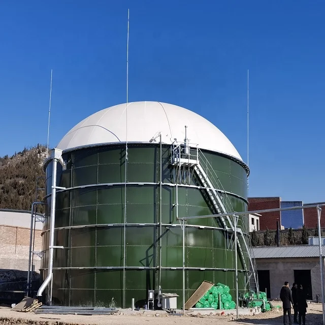 Biogas digester factory manufacturer storage box industrial bolted steel water tank