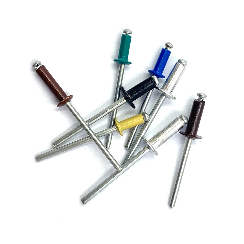 High quality colorful aluminum blind rivets 4.8mm