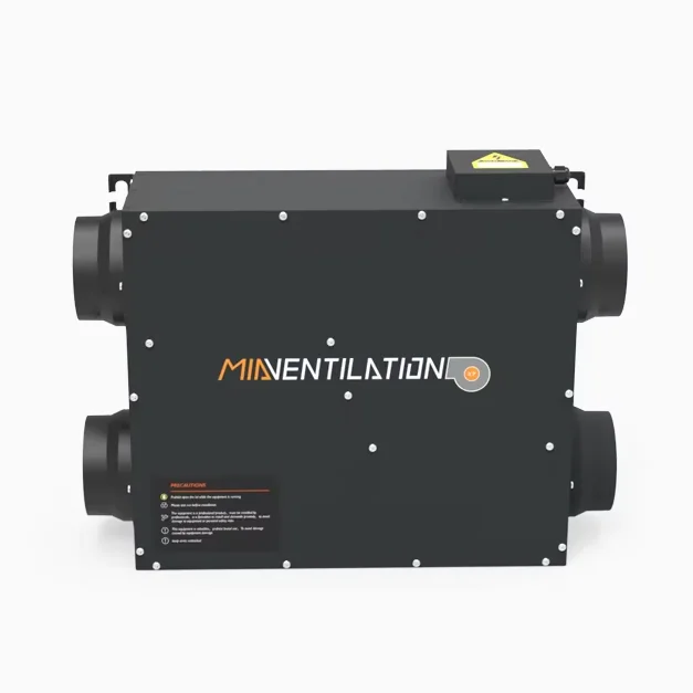 Ventilation Project Using 220V Two-inlet Silent Pipe Fan Ceiling Duct Double Flow Fan