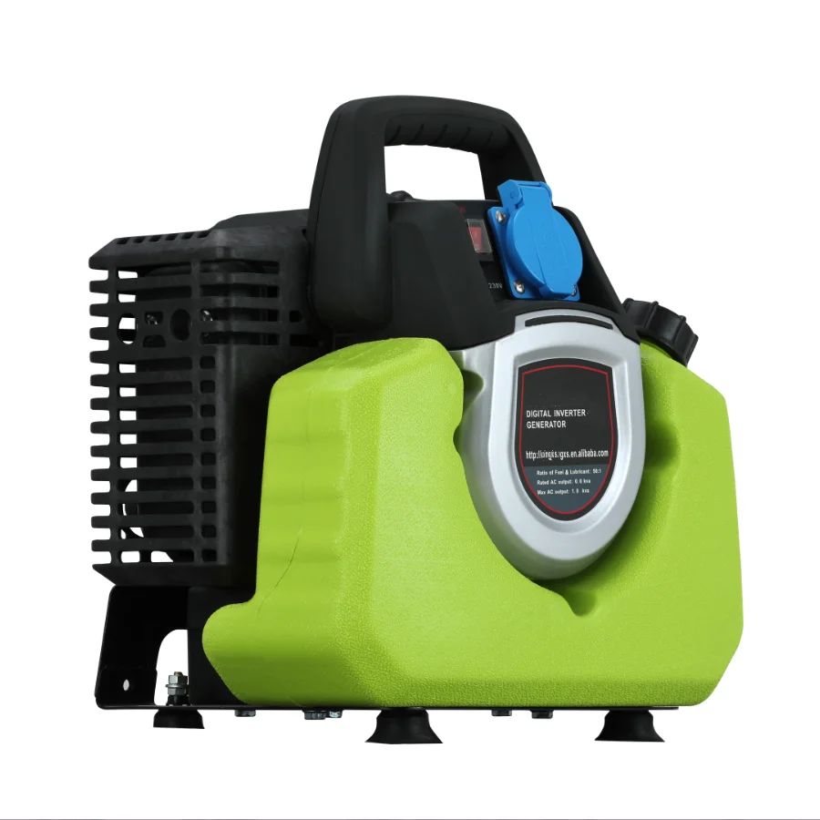JESLE Ultra Light Weight Inverter Generator 800w Gas 900 Watt 1kw Gasoline 1kva 110 V Generator