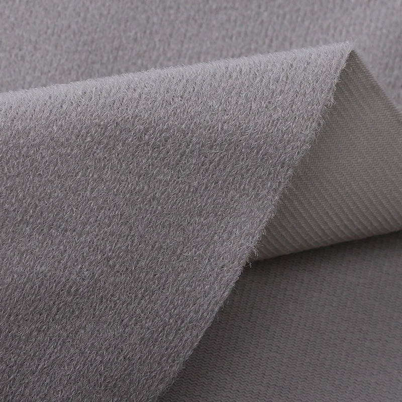 Hook And Loop Fabric Durable Soft Brushed Fabric Loop baby clothes saw on adhesive hook loop tape strap