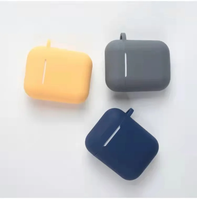 Мягкие силиконовые чехлы под заказ для Airpods 1/2 защитный чехол беспроводных наушников AirPods сумки зарядных