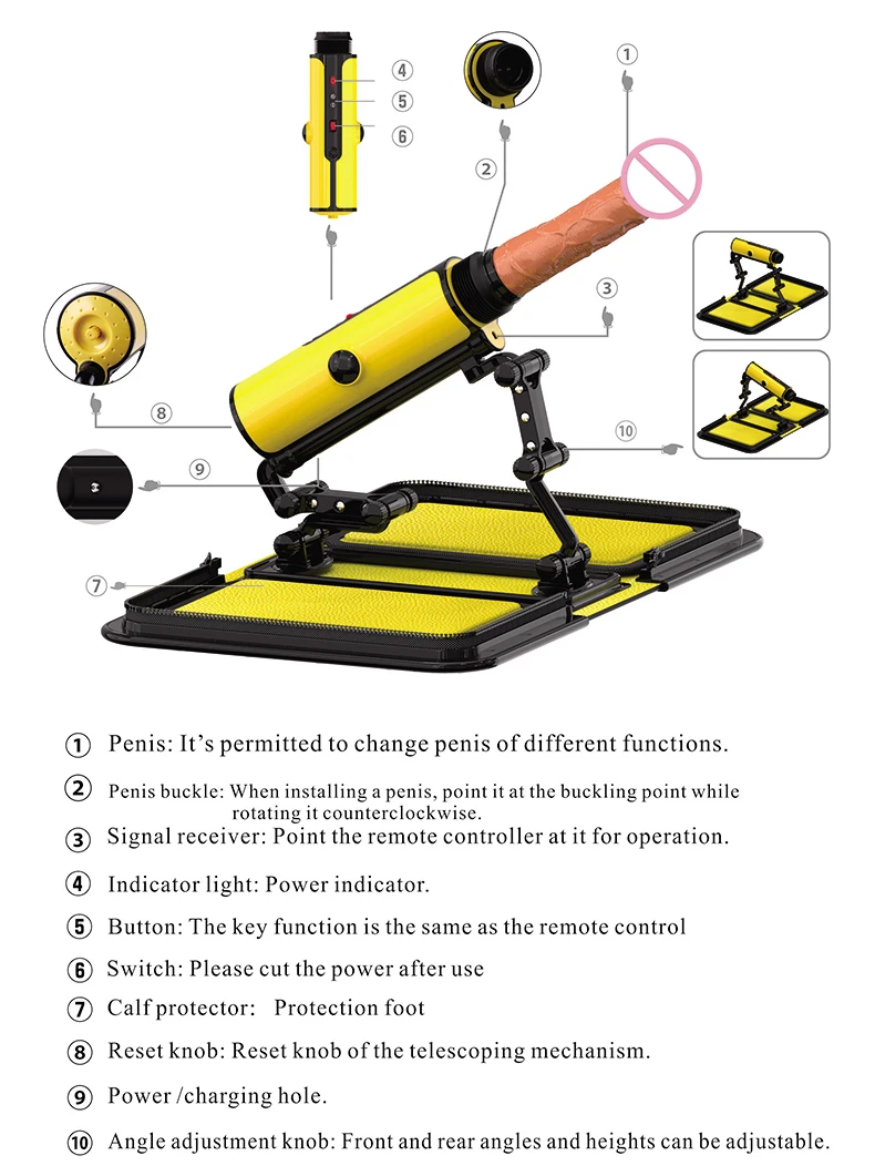 New Portable Sex Machine With Huge Dildo Thrusting Dildo Machine Sex Toys For Woman%