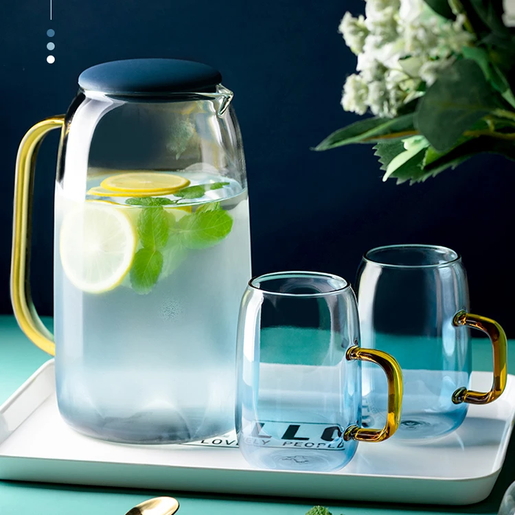 ce Tea - Buy Glass Pitcher Borosilicate Jug With Handle For Water