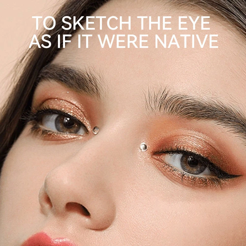 Cross-Border Wholesale Solid Nude Dual Matte Lipstick Pen Waterproof Lip Liner for Makeup Lipstick in Liquid Form