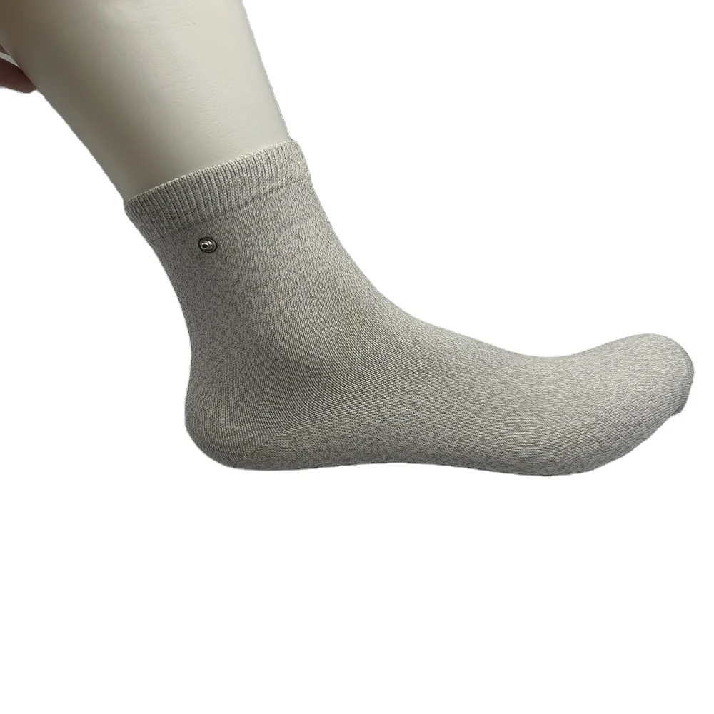 Anti bacterial anti odor sock Compatible with Most TENS/EMS Machine Units conductive socks