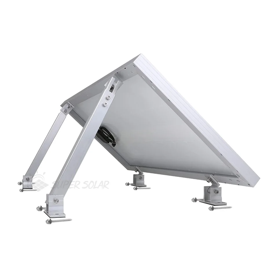 Germany Warehouse Stock  Flat Roof Solar Racking Roof Solar Mounting Adjustable Solar Panel Mount