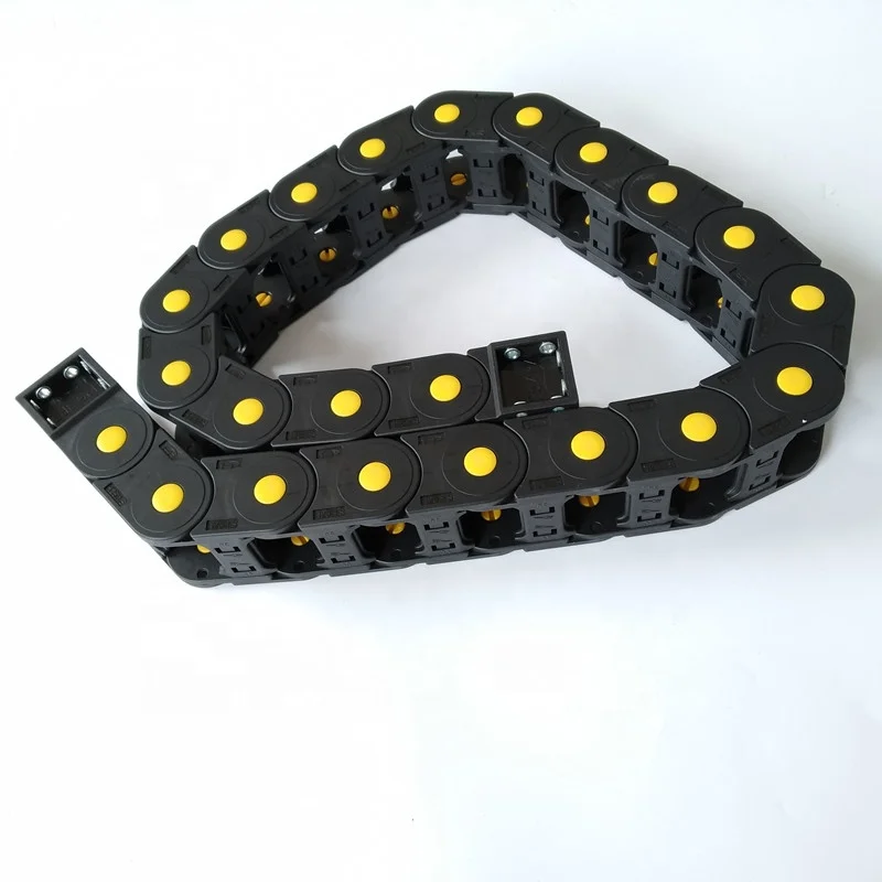 Shandong Zhongde  Customized Plastic cable drag chain  for Electronic Equipment