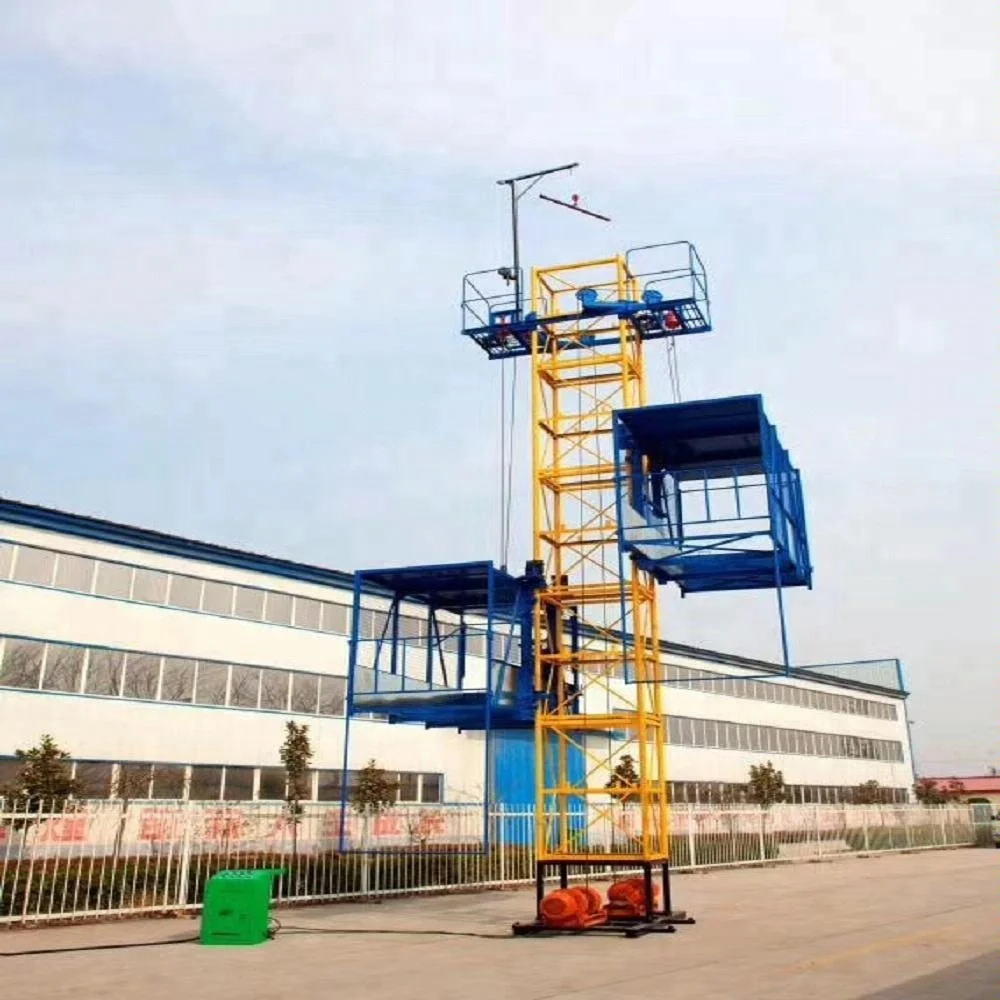 SS120/120 Building Construction Elevator Lift Construction Hoist