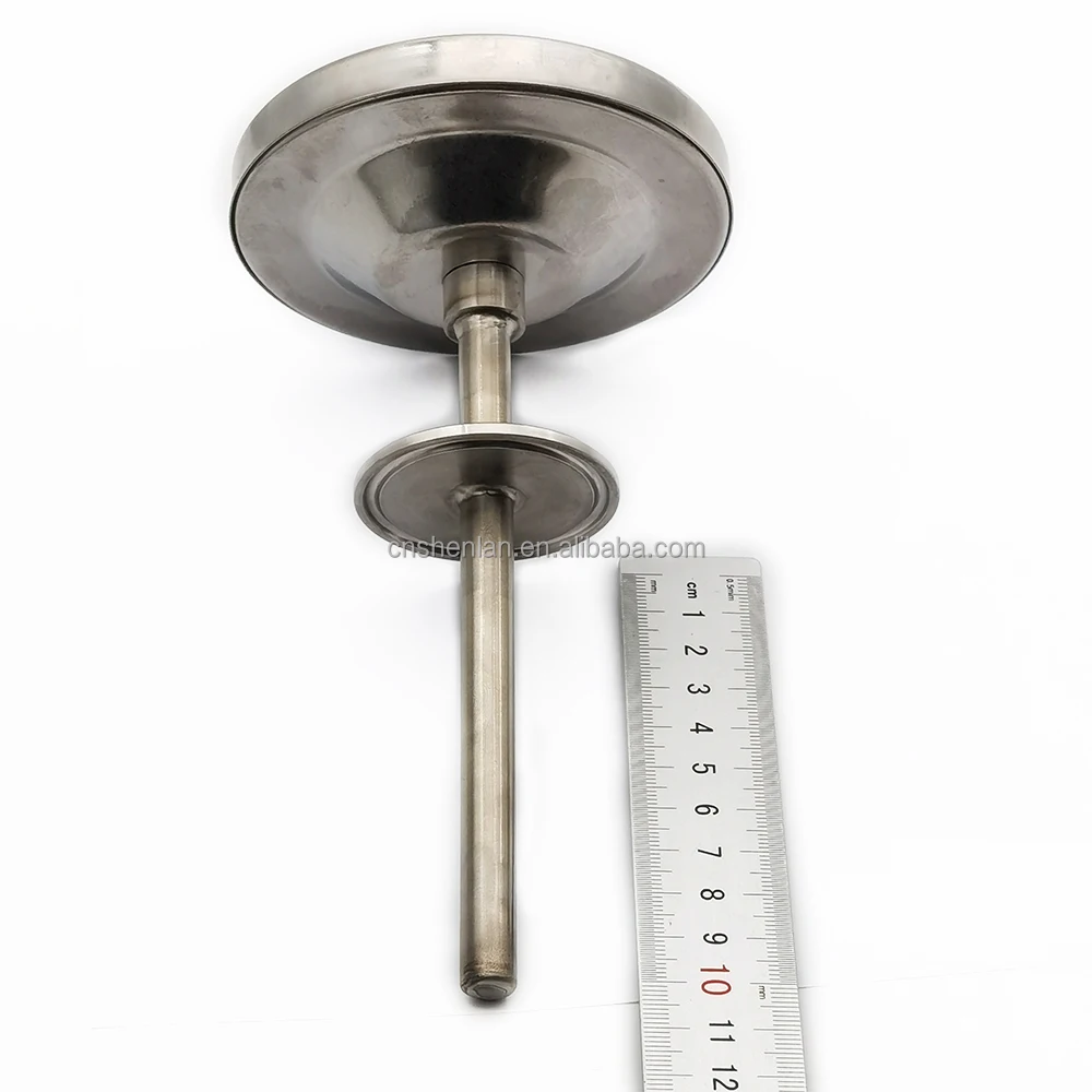 Industrial Temperature Gauge 100mm dial WSS Radial Bimetal Thermometer