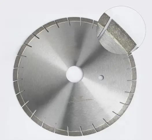 14 inch Silent Core Arix Granite Blade Pattern Array cutting  diamond circular saw